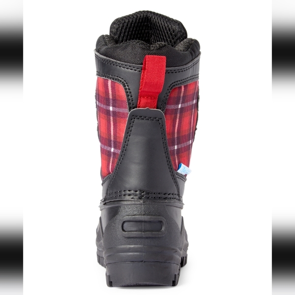 ZOOGS | Black & Red Plaid High Togg Snow Boot - Toddler 7 - Picture 4 of 6